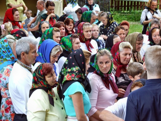 7455 Nedělní pravoslavná bohoslužba v Bistre